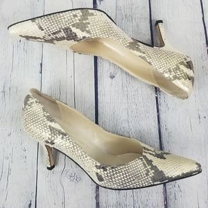 ROBERTO CAPUCCI | snake animal print pumps heels